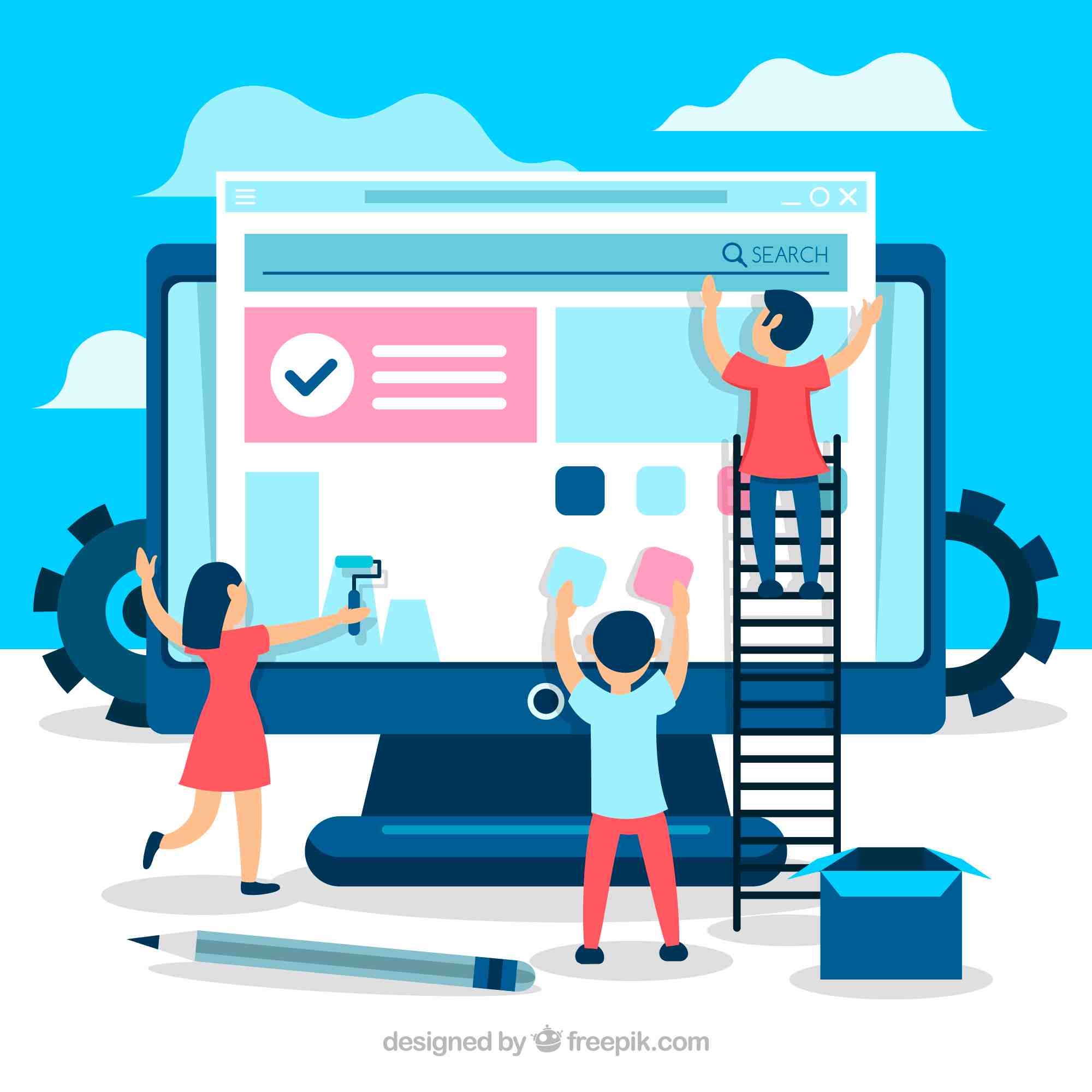 cara membuat website