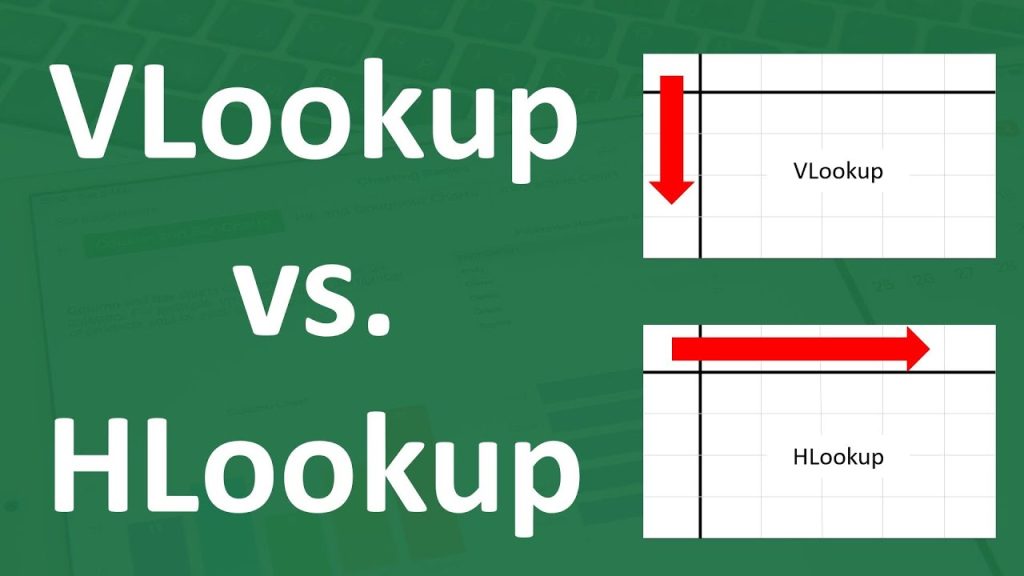 perbandingan vlookup dan hlookup