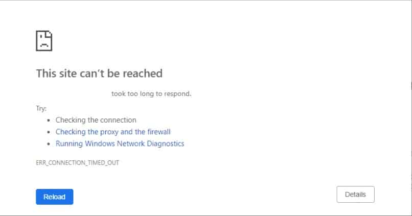 err_connection_reset