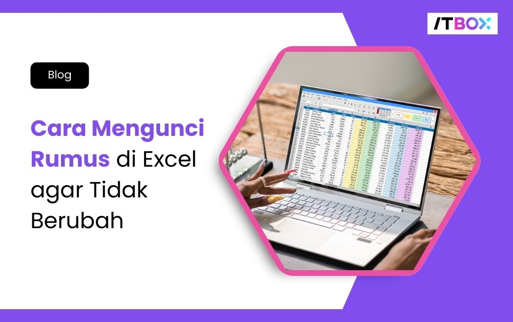cara mengunci rumus di excel