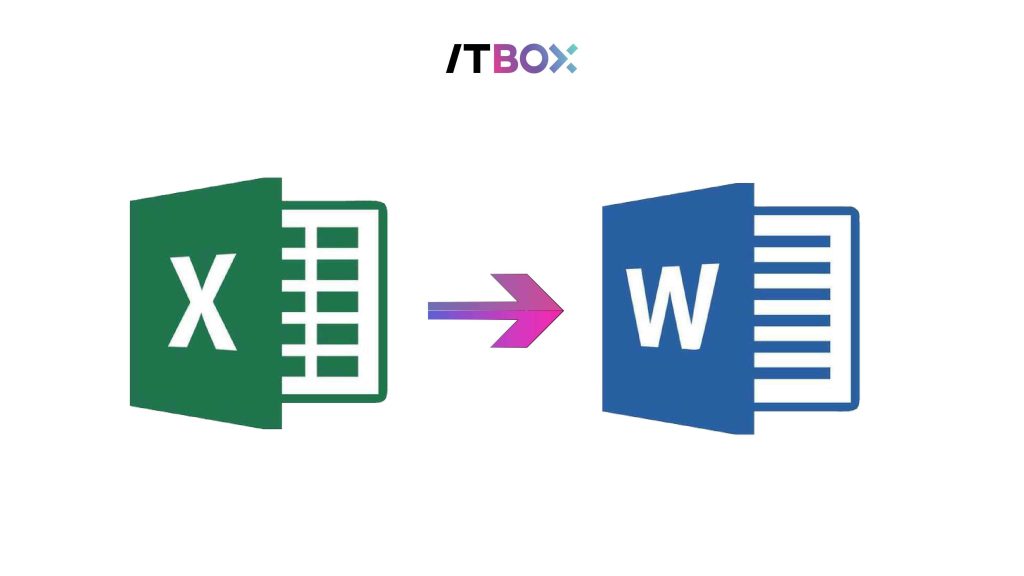 cara memindahkan tabel excel ke word